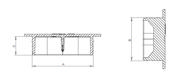 DETAIL2712 Protection plug for HV TE connectors_technical drawing